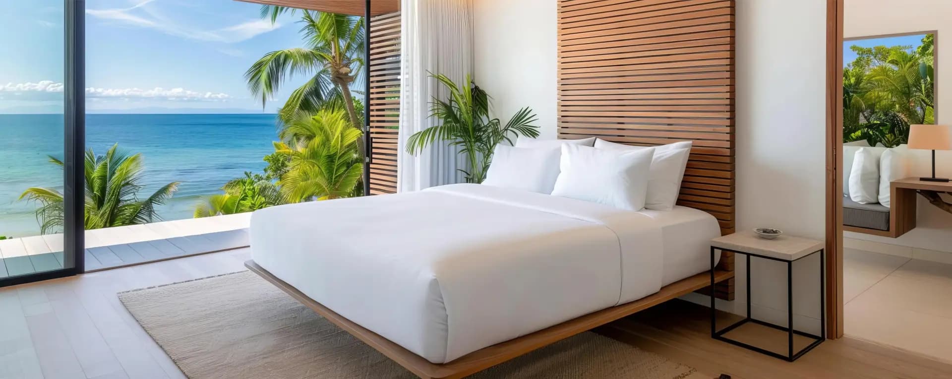 Hotel cadeaukaart — hotel met zeezicht